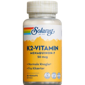 Solaray K2-vitamin 50 mcg produktbillede