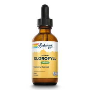 Solaray Klorofyll Dråper 59 ml – Rensende, fordøyelsesstøtte & oksygenopptak produktbilde