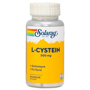 Solaray L-cystein 30 kapsler produktbillede
