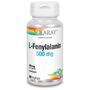 Solaray L-Fenylalanin 60 kapslar produkt bild