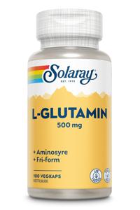 Solaray L-Glutamin 100 kapslar produkt bild