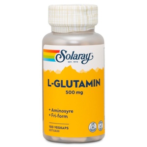 Solaray L-glutamin 100 kapsler produktbillede