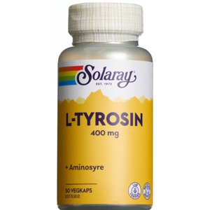 Solaray L-Tyrosin 50 stk produktbillede