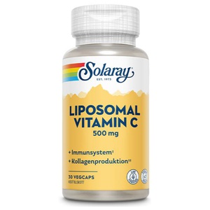 Solaray Liposomal Vitamin C 30 kapslar produkt bild