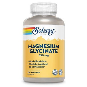 Solaray Magnesium Glycinate 120 kap. produktbillede
