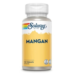 Solaray Mangan 120 kapsler produktbilde