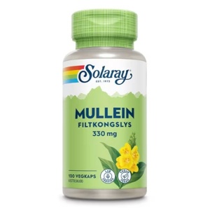 Solaray Mullein 100 kapsler – Tradisjonell urt for luftveiene produktbilde