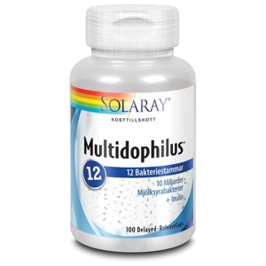 Solaray Multidophilus 12 Drcap 100 kapslar produkt bild