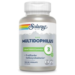 Solaray Multidophilus Basic 100 kapsler produktbilde