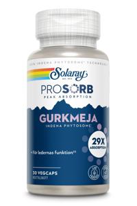 Solaray Prosorb Gurkmeja 30 kapslar produkt bild