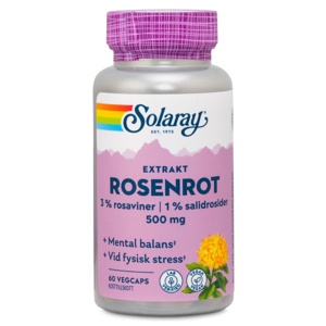 Solaray Rosenrod 60 kapsler produktbillede