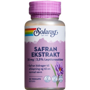 Solaray Safran Ekstrakt produktbillede