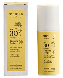 Mellisa Solcreme ansigt SPF 30 - 50 ml. produktbillede