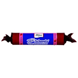 SOLDAN Tex Schmelz Traubenzucker Himbeere Rolle Produktbild
