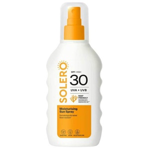 Solero Feuchtigkeitsspray LSF 30, 200 ml Spray Produktbild