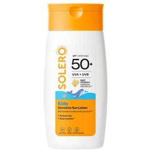 Solero Kinder sensitiv Lotion LSF 50 +, 200 ml Lotion Produktbild