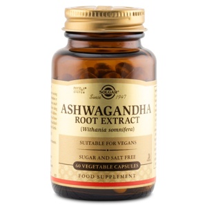 Solgar Ashwagandha Root Extract 60 kapsler produktbillede