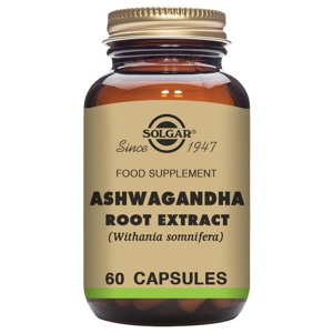 Solgar Ashwagandha Root Extract Vegetable Capsules 60s product image
