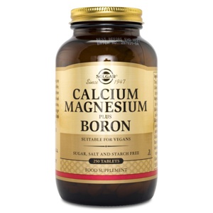 Solgar Calcium Magnesium + Boron 250 tabl produktbillede