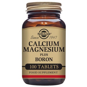 Solgar Calcium Magnesium Plus Boron 100 tabletter produkt bild