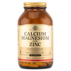 Solgar Calcium Magnesium Plus Zinc 250 tabl produkt bild