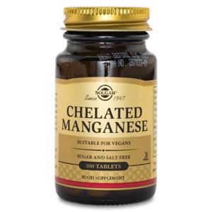 Solgar Chelated Mangan 100 tabl produkt bild
