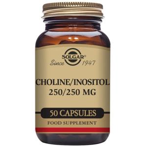Solgar Choline+Inositol, 50 kaps produkt bild