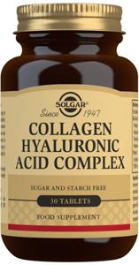 Solgar Collagen Hyaluronic Acid Complex 30 tabletter produkt bild