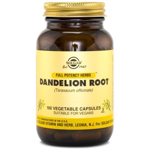 Solgar Dandelion Root / Mælkebøtterod 100 kapsler produktbillede