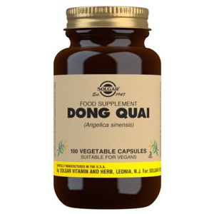 Solgar Dong Quai 100 kapsler produktbillede