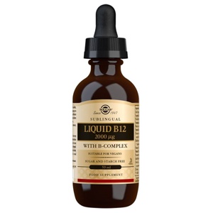 Solgar Liquid B12 2000 Ug, 59 ml produkt bild