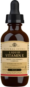 Solgar Flytende Vitamin E   59 ml produktbilde