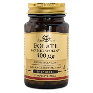Solgar Folat Metafolin 400 mcg 50 tabl produkt bild