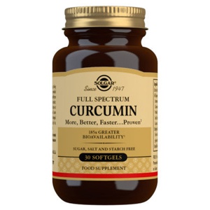 Solgar Full Spectrum Curcumin 30 kapsler produktbillede
