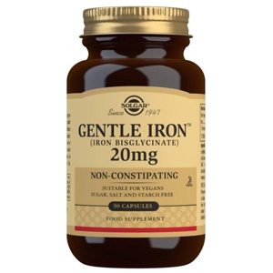 Solgar Gentle Iron, 90 kaps produkt bild