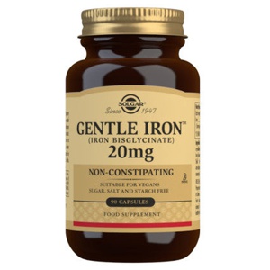 Solgar Gentle Iron 90 kapsler produktbillede