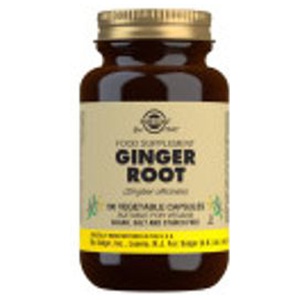 Solgar Ginger Root, 100 kaps produkt bild