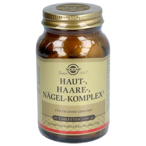 SOLGAR Haut Haare Nägel Komplex Tabletten Produktbild