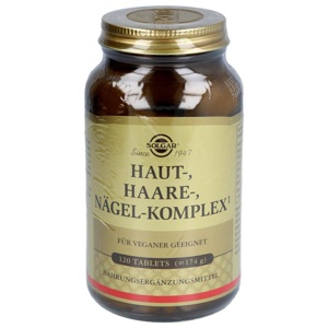 SOLGAR Haut Haare Nägel Komplex Tabletten Produktbild
