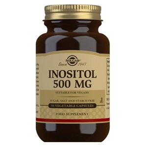 Solgar Inositol 500 mg 50 kaps produktbillede