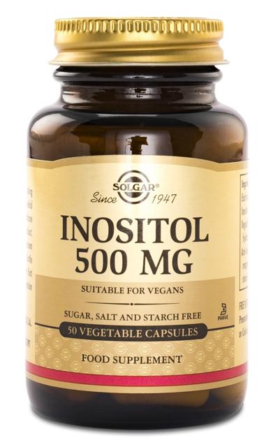 Solgar Inositol 500 mg, 50 kaps - I lager på 9 apotek/butiker | Pris ...