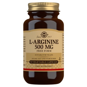 Solgar L-Arginine 50 kapsler produktbillede