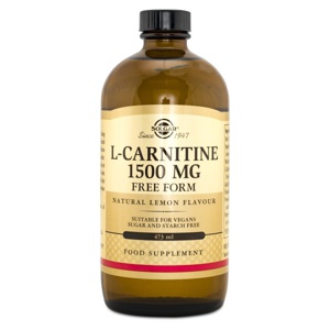 Solgar L-Carnitine Liquid 1500 mg 473 ml produktbillede