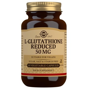 Solgar L-Glutathione 50 mg, 30 kaps produkt bild
