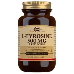 Solgar L-Tyrosine, 50 kaps produkt bild