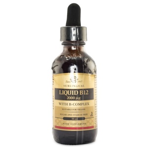 Solgar Liquid B12 2000 Ug 59 ml produktbillede