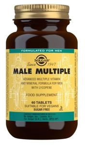 Solgar Male Multiple Multivitamin tabletter 60 st produkt bild