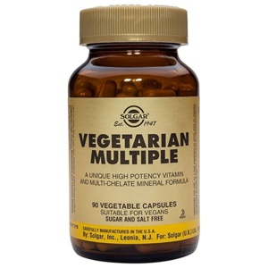 Solgar Multivitamin og mineraler - 90 kap. produktbillede
