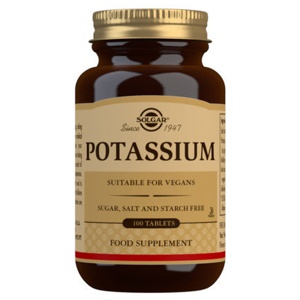 Solgar Potassium 100 tabletter produktbillede