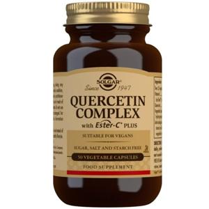 Solgar Quercetin Complex 250 mg with Ester-C 50 kapslar produkt bild